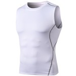 Compression Wear Manufacturer - New Collection Sleeveless Man Compression Wear Sport Top Mens Activewear Gym