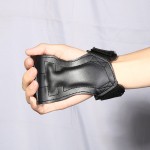 Hand Grip Manufacturer - Pull up Weight Lifting Hand Palm Straps With Wrist Wraps Genuine Leather