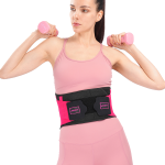 Waist Trimmer Supplier - Women Workout Stomach Fat Burning Sweat Tummy Bands Shaper Slimming Support Belt