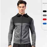 Sports Jacket Manufacturer - Men's Autumn and Winter Sports Hooded Fitness Running Training Quick Dry Jacket