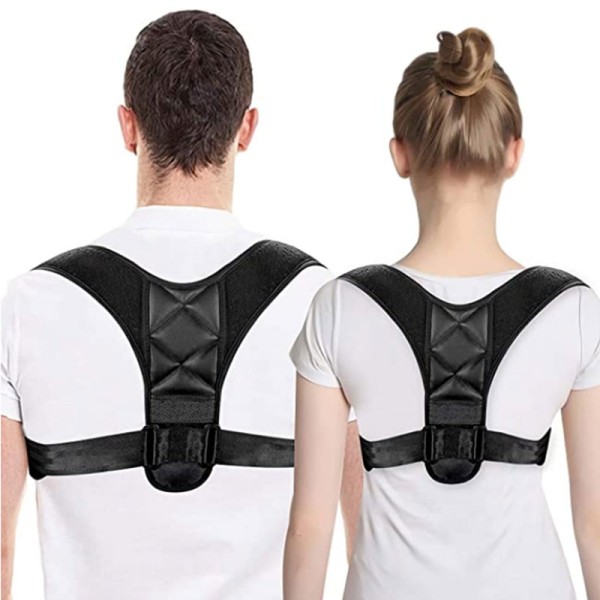 Back Brace Supplier - Adjustable Straight Sitting Shoulder Upper Back Brace Posture Corrector Belt