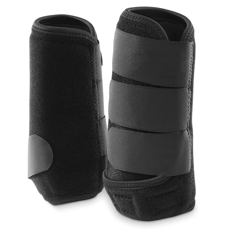 Leg Wraps Manufacturer - Custom Hot Sale Neoprene Athletic Soft Protective Sport Leg Wraps Front Horse Boot