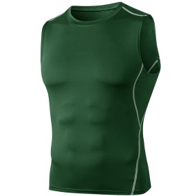 Compression Wear Manufacturer - New Collection Sleeveless Man Compression Wear Sport Top Mens Activewear Gym