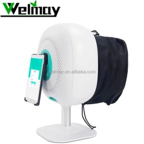 Skin Analyzer Machine Manufacturer - Clinic Spa Salon Welmay Portable Facial Skin Analyzer Professional Scanner