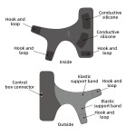 Ankle Strap Manufacturer - Adjustable Gym Football Ankle Strap Elastic Compression Bandage Foot