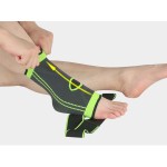 Ankle Support Supplier - Factory Price Fitness Adjustable Foot Compression Sleeve Sport Safety