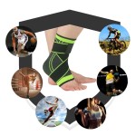 Ankle Support Supplier - Factory Price Fitness Adjustable Foot Compression Sleeve Sport Safety