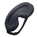 Sleeping Mask Factory - Kezhi Customized Light Weight Memory Foam Ice Silk Travel Blindfold