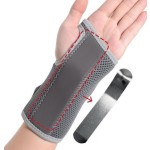 Wrist Support Manufacturer - Factory Directly Supply Unisex Ergonomic Stable Steel Plate Customize