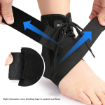 Ankle Brace Factory - Compression Comfortable Ankle Brace Protector for Sports Running Foot Guard