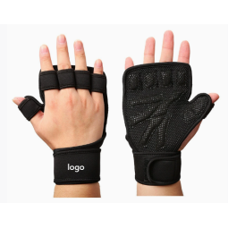 Fitness Gloves Supplier - Hot Selling Sport Workout Cross Fit Gloves Hand Grip Wrist Wraps Palm