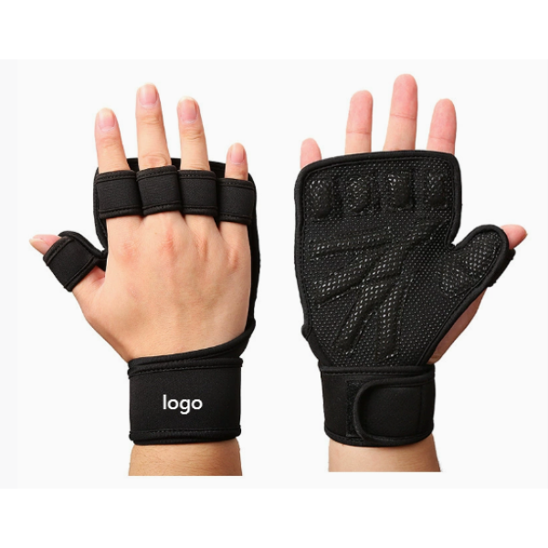 Fitness Gloves Supplier - Hot Selling Sport Workout Cross Fit Gloves Hand Grip Wrist Wraps Palm