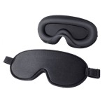 Sleeping Mask Factory - Kezhi Customized Light Weight Memory Foam Ice Silk Travel Blindfold