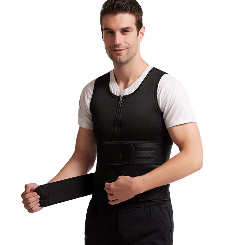 Sauna Belt Factory - Sauna Sweat Compression Large Size Workout Abdominal Corset Gym Vest Belt