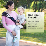 Shoulder Sling Supplier - Ergonomic Toddler Carrier Baby Shoulder Strap for Travel Stylish Sling
