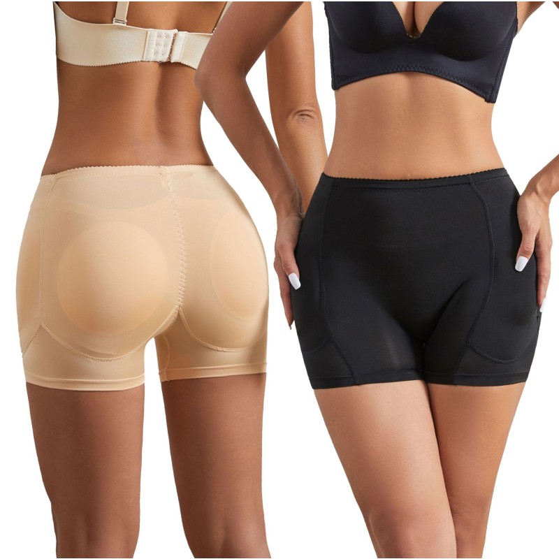 Shapewear Panties Factory - High Waist Shaping Tummy Control Lifting Four Sponge Pads Body Shaper
