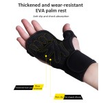 Fitness Gloves Supplier - Hot Selling Sport Workout Cross Fit Gloves Hand Grip Wrist Wraps Palm