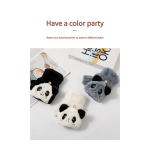 Children Gloves Manufacturer - Cute Panda Winter Warmth Driving Thick Gloves Student Writing Flip