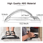 Back Stretcher Supplier - Hot Sell Adjustable Pain Relief Lumbar Acupuncture Magnetic Massage Therapy