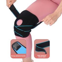 Knee Brace Manufacturer - Adjustable Compression Knee Patellar Tendon Support Brace Side Stabilizers