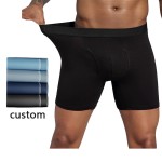 Tummy Control Shorts Supplier - Factory Price Men High Waist Underwear Slimming Shapewear Boxer