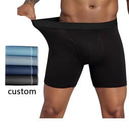 Tummy Control Shorts Supplier - Factory Price Men High Waist Underwear Slimming Shapewear Boxer