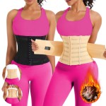 Waist Trimmer Factory - Adjustable Weight Loss Body Shapers Tummy Cinchers Control Hook Fajas