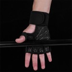 Weight Lifting Gloves Factory - Hot Sale Durable Unisex Full Palm Half Finger Silicon Padding