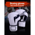 Training Gloves Manufacturer - Professional Sanda Type Exercise Breathable Anti-tearing PU Leather