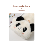 Children Gloves Manufacturer - Cute Panda Winter Warmth Driving Thick Gloves Student Writing Flip