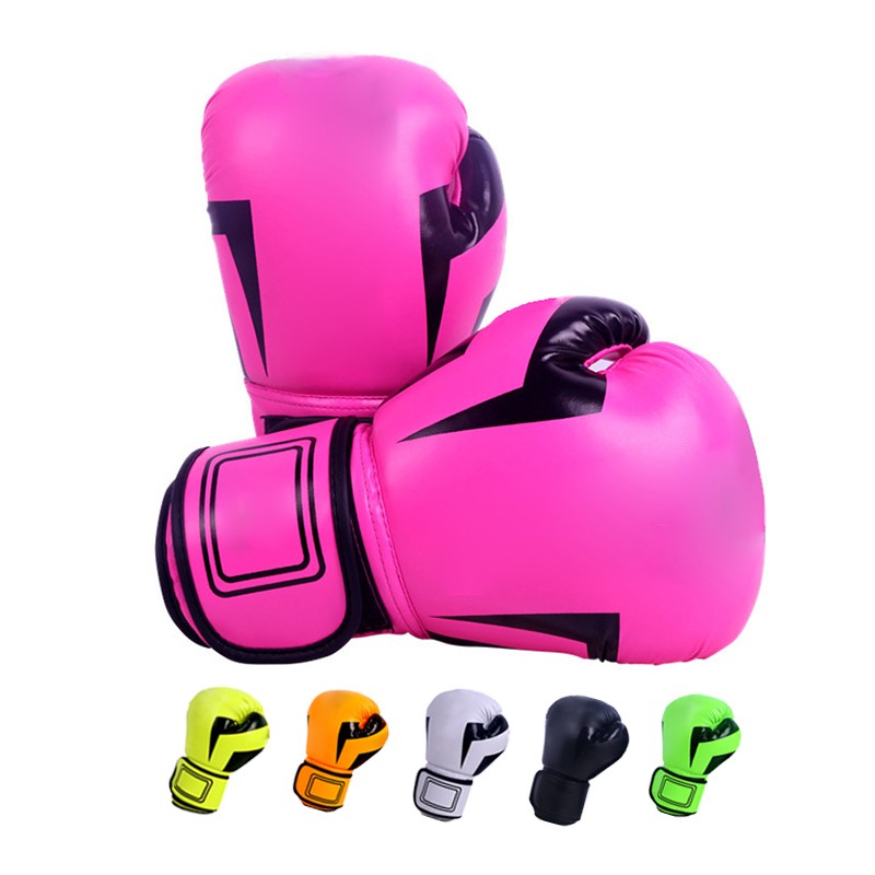 Training Gloves Manufacturer - Professional Sanda Type Exercise Breathable Anti-tearing PU Leather