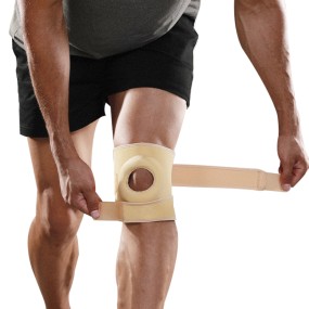 Knee Protection Manufacturer - Kezhi Knee and Thigh Power Lift Wrapped Belt Sports Protector Men