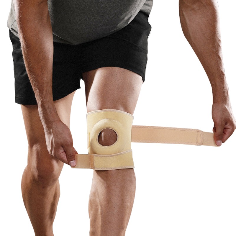 Knee Protection Manufacturer - Kezhi Knee and Thigh Power Lift Wrapped Belt Sports Protector Men