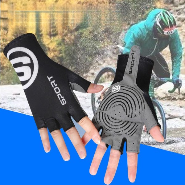 Motorcycle Gloves Supplier - Wholesale Cheap Fashion Breathable Non-Slip Mountain Biking Half Finger