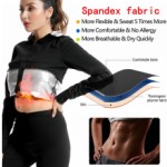 Women's Tracksuit Supplier - Plus Size Women's Weight Loss Body Building Running Sauna Slimming
