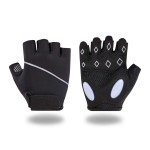 Anti Slip Gloves Manufacturer - New Style Outdoor Sports Weight Lifting Exercise Anti Slip Half-Finger
