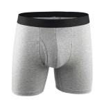 Tummy Control Shorts Supplier - Factory Price Men High Waist Underwear Slimming Shapewear Boxer