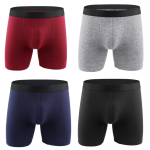 Men Underwear Supplier - Hot Selling Breathable High Elastic Skin-friendly Comfortable Seamless Boxer