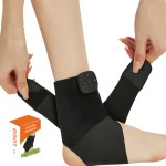 Ankle Strap Manufacturer - Adjustable Gym Football Ankle Strap Elastic Compression Bandage Foot