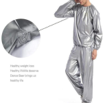 Sauna Suits Supplier - Fitness Weight Loss Exercise Sweat Sauna Suits Anti-Rip PVC Perspiration