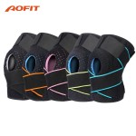 Knee Support Belt Factory - Hot Sale Adjustable Compression Knee Support Breathable Polyester Pain