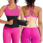 Waist Trimmer Factory - Adjustable Weight Loss Body Shapers Tummy Cinchers Control Hook Fajas