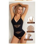 Bodysuit Manufacturer - Wholesale Woman Body Shapers Seamless Tummy Control Thong Bodysuit Shapewear