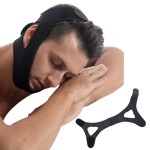 Anti Snoring Belt Factory - Wholesale Neoprene Triangle Anti Snore Breathable Jaw Support Belt Chin