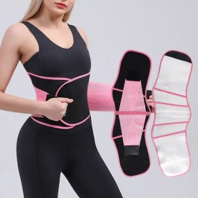 Waist Trainer Supplier - Hot Selling Fitness Sports Sweat Waist Trainer Tummy Fat Burning Sauna