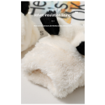 Children Gloves Manufacturer - Cute Panda Winter Warmth Driving Thick Gloves Student Writing Flip