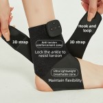 Ankle Strap Manufacturer - Adjustable Gym Football Ankle Strap Elastic Compression Bandage Foot