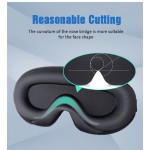 Sleeping Mask Factory - Kezhi Customized Light Weight Memory Foam Ice Silk Travel Blindfold