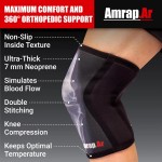 Knee Sleeves Manufacturer - Customizable Sports Weightlifting Powerlifting 7mm Compression Gym