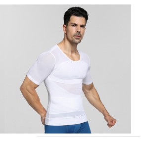 Compression Shirt Factory - Wholesale Breathable Compression Shirt Men Slimming Undershirt Shapewear